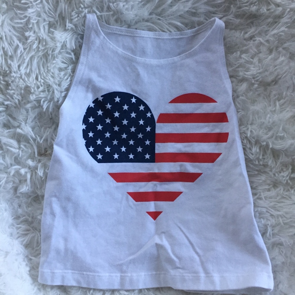 American apparel crop top